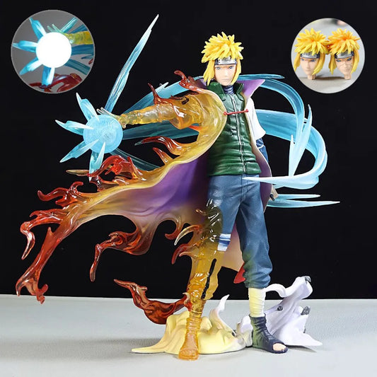 Minato im Kyuubi-Mode Figur mit LED 22cm - Naruto Shippuden