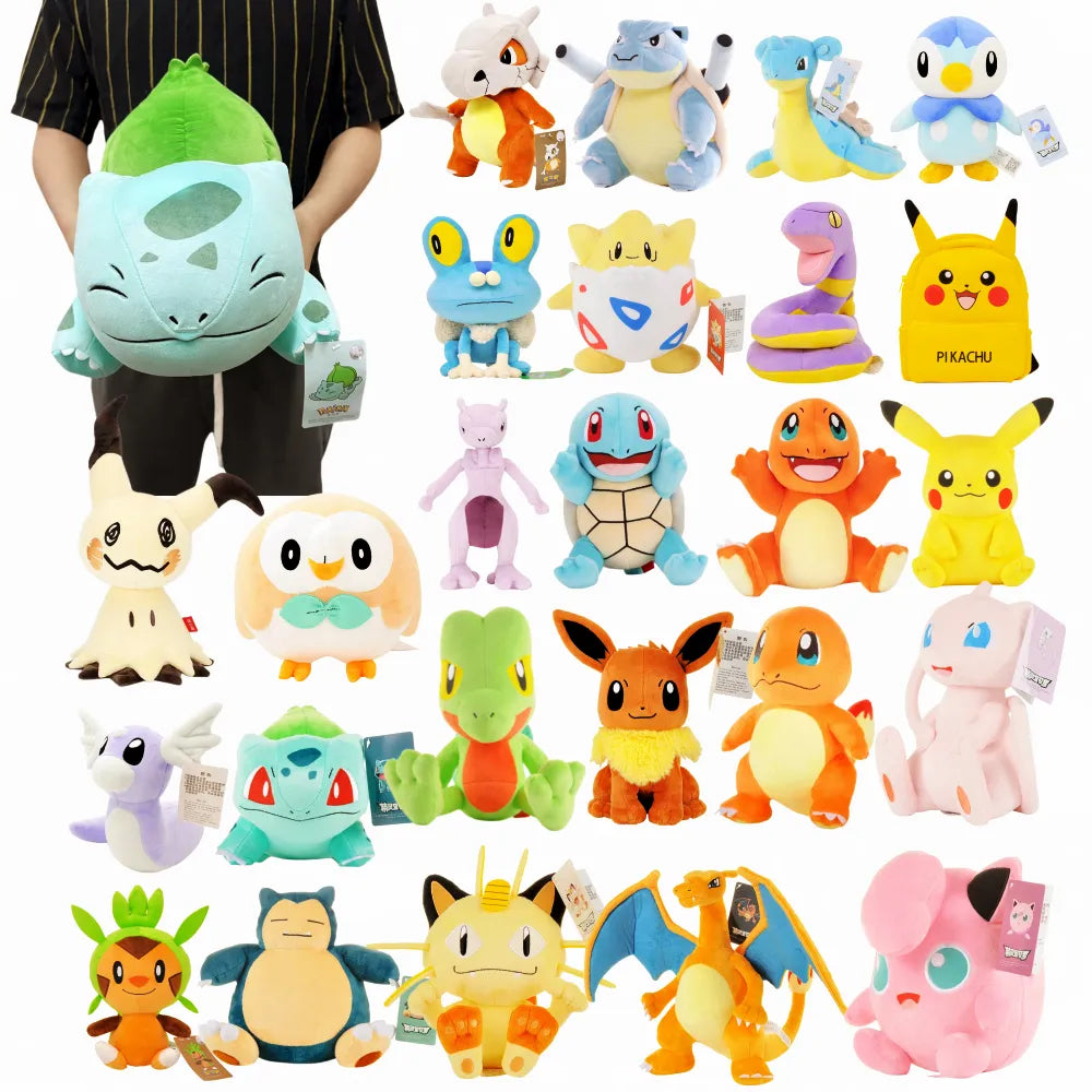 Pokémon Plüschtier/Rucksack-Kollektion in 47 Arten! 20-35cm