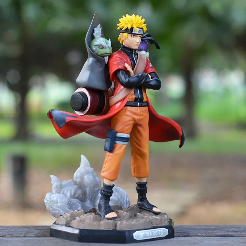 Naruto Sage Mode with Fukasaku and Shima 23cm 