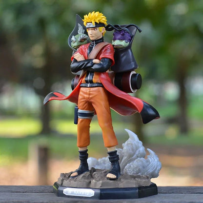 Naruto Sage Mode mit Fukasaku und Shima 23cm MIT LED